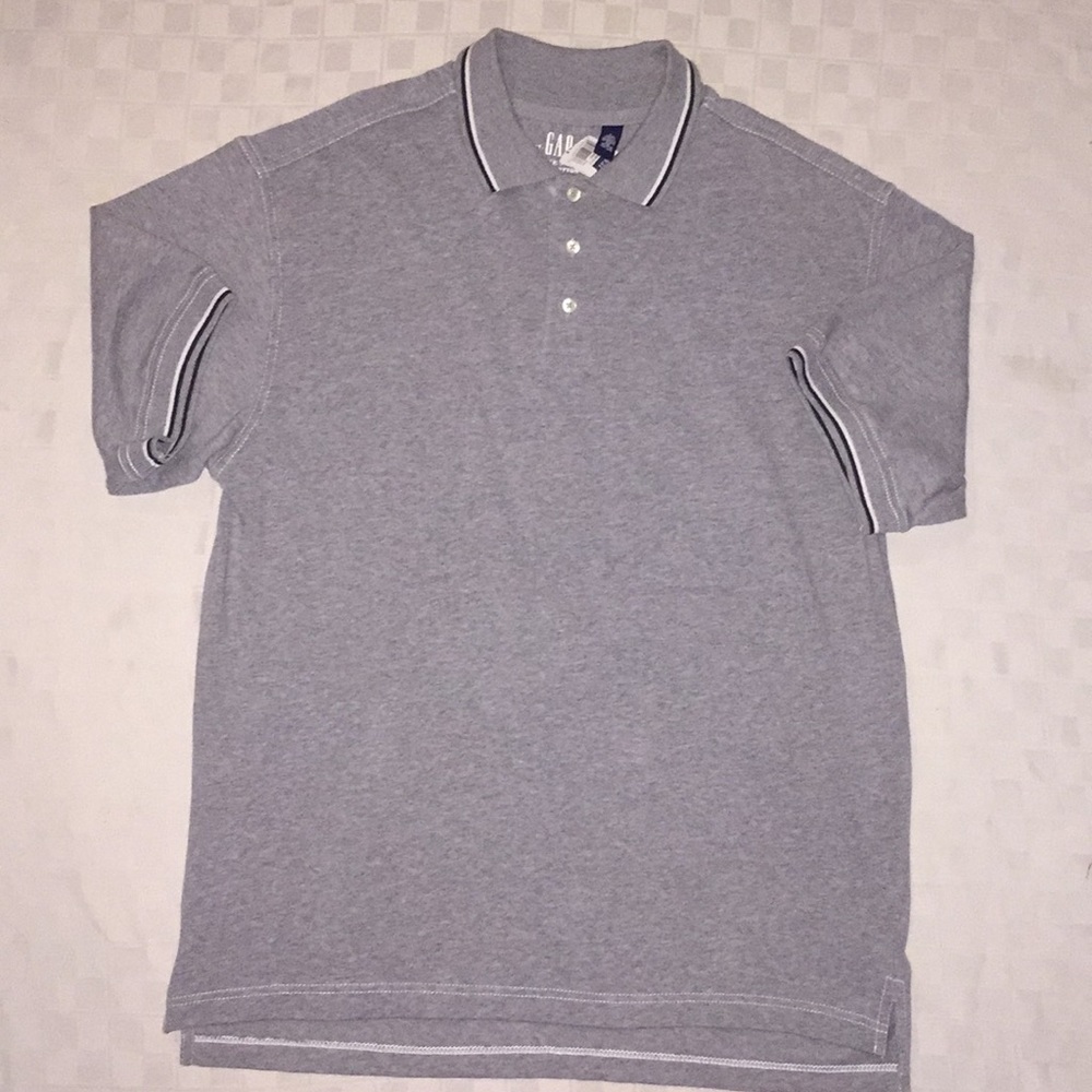 Gap Pique Polo Shirt L